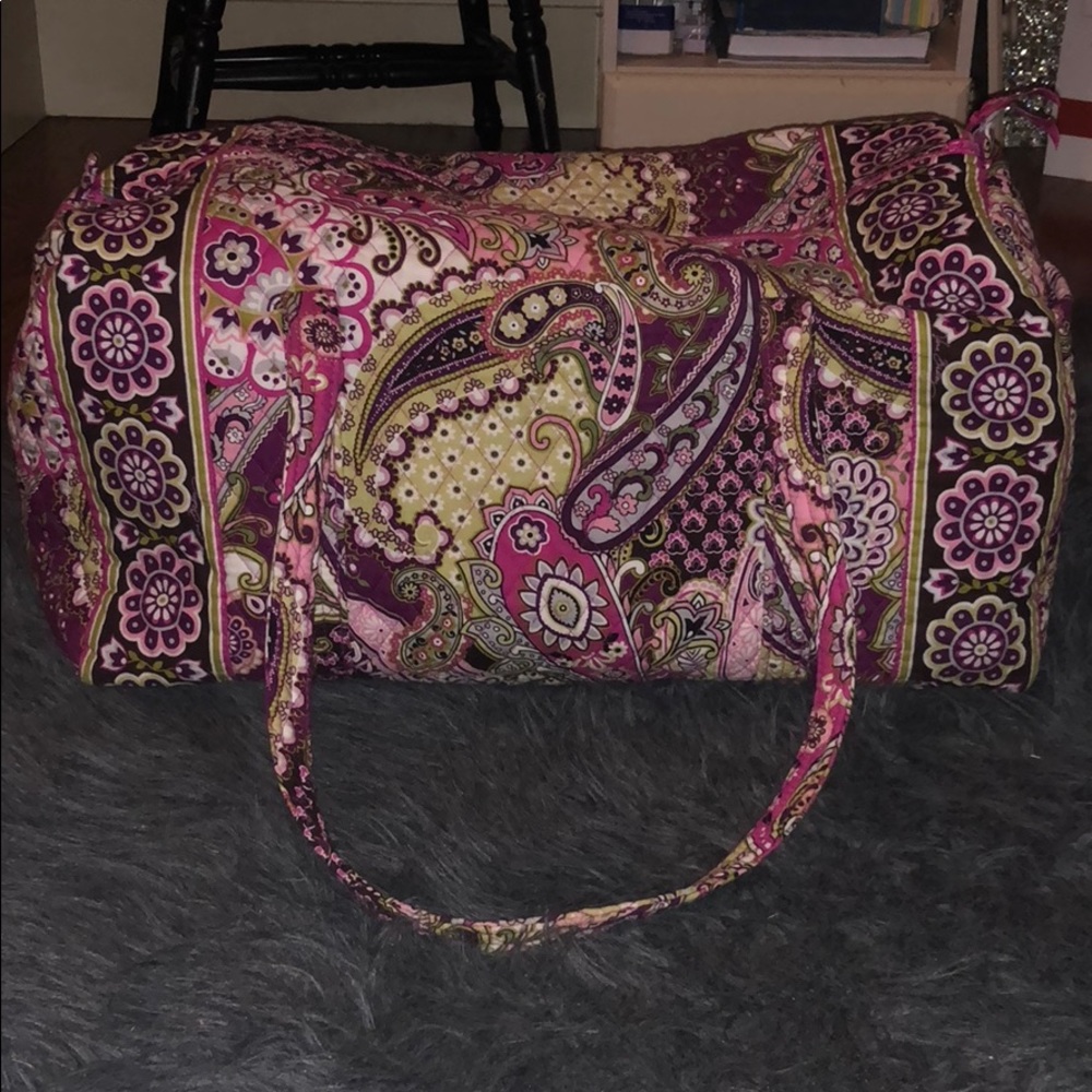 Large duffel Vera Bradley bag